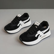 Damen Modische Sneaker mit attraktivem Plateau und atmungsaktivem Obermaterial