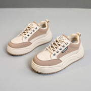 Damen Sportliche Plateau-Sneaker mit atmungsaktivem Mesh-