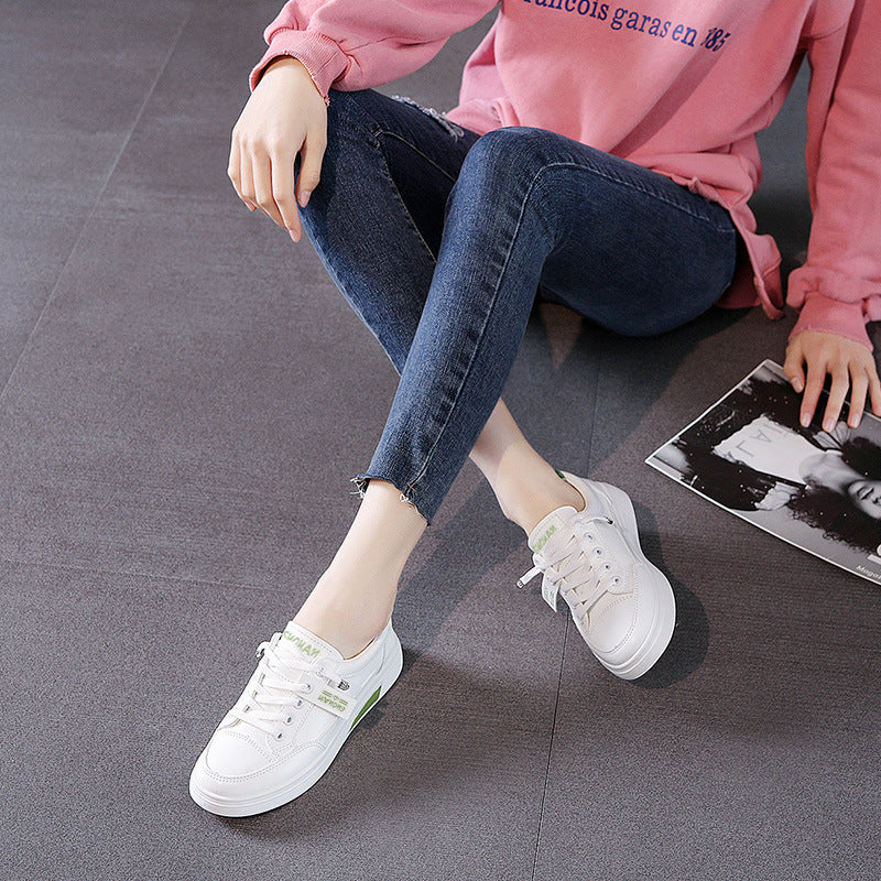 Damen sportliche Sneaker mit trendigem design und dämpfender Laufsohle
