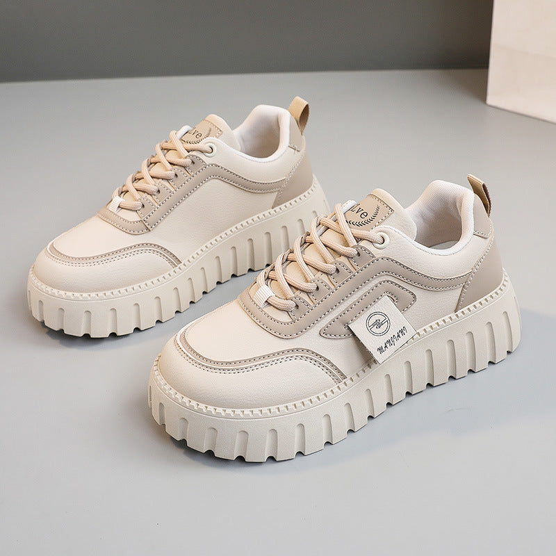 Damen modische Chunky Sneaker mit dämpfender Gummisohle und atemberaubendem Design