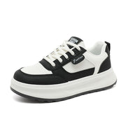Damen modische Sneakers mit dämpfender Laufsohle und atmungsaktiver Oberflächenstruktur