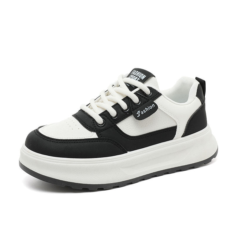 Damen modische Sneakers mit dämpfender Laufsohle und atmungsaktiver Oberflächenstruktur