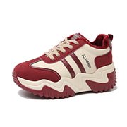 Damen modische Sneakers mit atmungsaktivem Mesh-Obermaterial und dämpfender Laufsohle