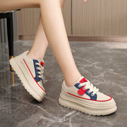 Damen Chunky Sneaker mit dämpfender Laufsohle und atmungsaktivem Mesh-Obermaterial