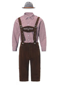 82342 Braun (Mütze+Oberteil+Latzhose)