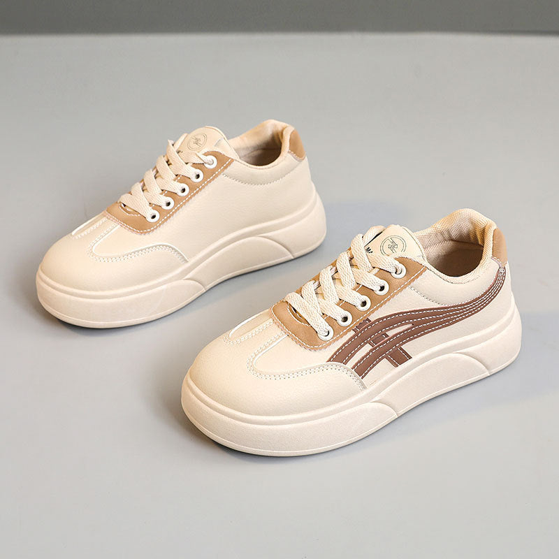 Damen modische Sneakers mit komfortabler Plattform und sportlichen Akzenten