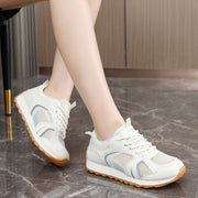 Damen Sportliche Sneakers mit atmungsaktivem Mesh-Obermaterial und stoßdämpfendem Fußbett