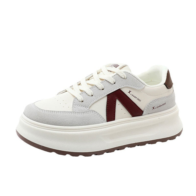 Damen modische Chunky Sneakers mit dämpfender Fußbetttechnologie