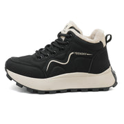 Damen Winterliche High-Top Sneakers mit Wärmeisolierung und rutschfester Sohle