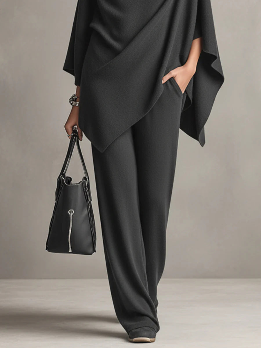 Helena | Elegantes drapiertes Damen Zweiteiler