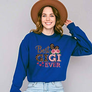 Damen Sweatshirt mit kreativem Gigi-Motiv
