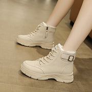 Damen Winterliche High-Top Sneaker mit weichem Fleece-Futter