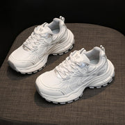 Damen Sportliche Lauf Sneakers mit atmungsaktiver Netzstruktur und dämpfender Sohle