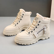 Damen Winterliche High-Top Stiefel mit weichem Innenfutter und rutschfester Sohle