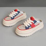 Damen Slip-On Sneakers mit atmungsaktivem Mesh-Obermaterial und modischem Design