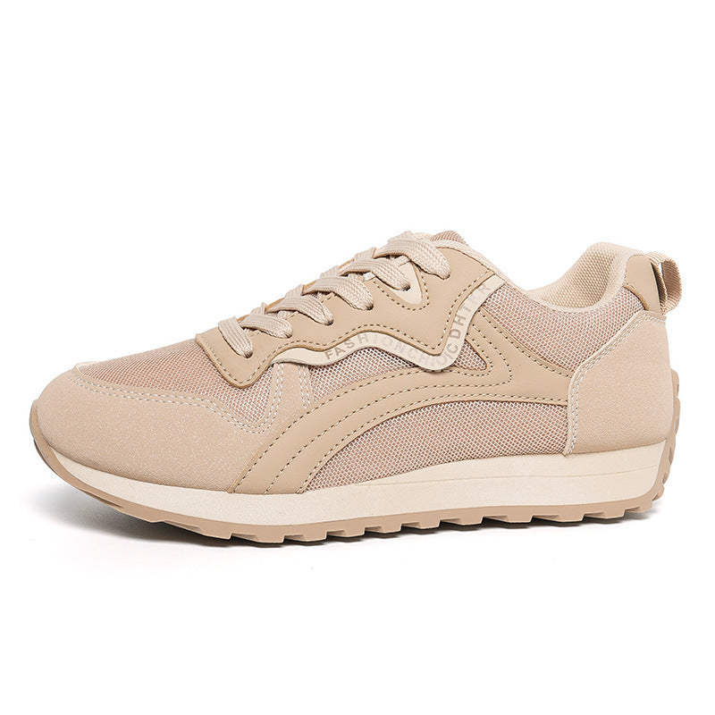Damen Sportliche Freizeitschuhe mit atmungsaktiven Mesh-Einsätzen und dämpfender Laufsohle