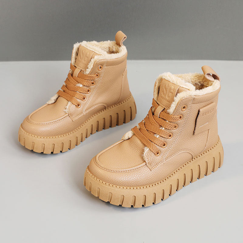 Damen Winterschuhe mit kuscheligem Innenfutter und robustem Profil
