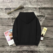 Damen Kapuzenpullover mit inspirierendem Love & Joy Design