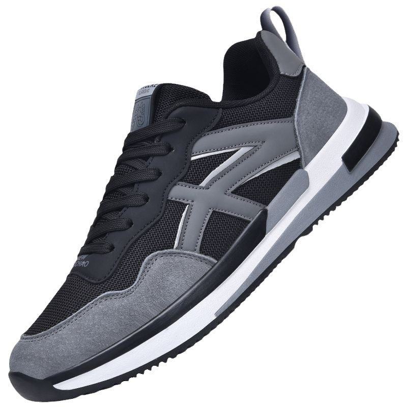 Herren Sportliche Sneakers mit stoßdämpfendem Design und atmungsaktivem Obermaterial Heidi-Mode
