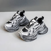 Damen Chunky Sneakers mit innovativem und elastischem Design
