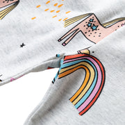 Mädchen Leggings mit zauberhaften Regenbogen- und Einhorn-Motiven Drune