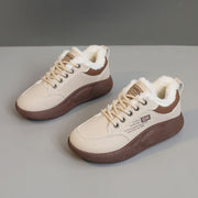 Damen Sportliche Winter Sneakers mit kuscheligem Fleece-Innenfutter