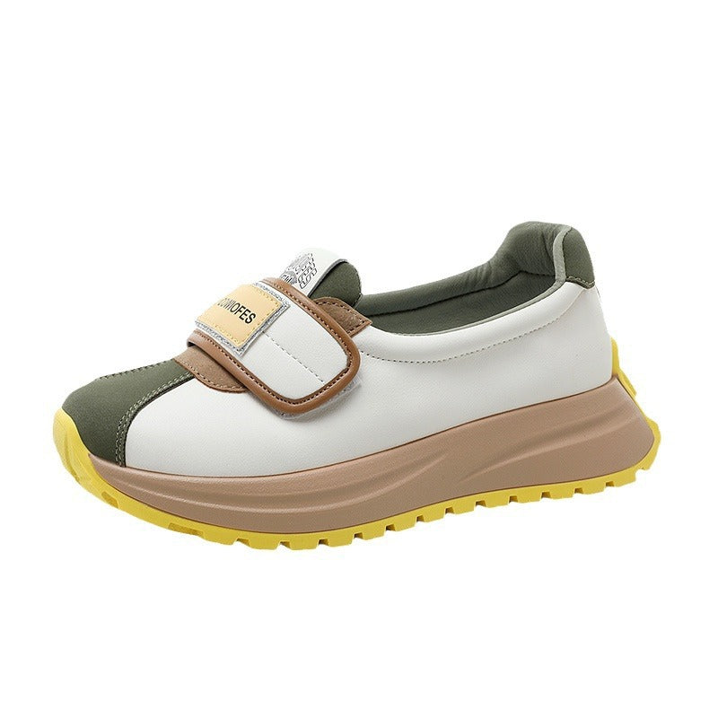 Damen Sportliche Sneakers mit praktischer Klettverschluss-Optik und ergonomischer Sohle