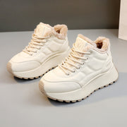 Damen gefütterte High-Top Sneakers mit rutschfester Sohle