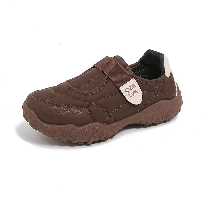 Damen Komfortable Freizeitschuhe mit strapazierfähiger Gummisohle und verstellbarem Riemen