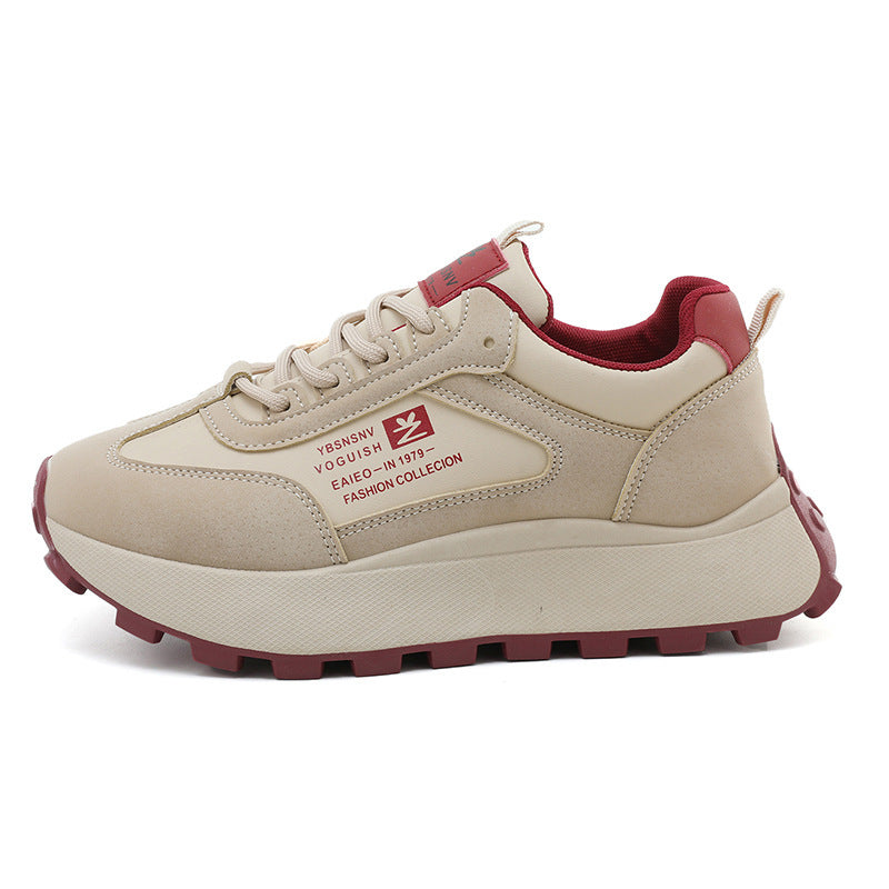Damen Chunky Sneakers mit atmungsaktiven Mesh-Einsätzen und dämpfender Sohle