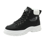 Damen Winterliche High-Top Stiefel mit warmem Fleece-Futter und rutschfester Sohle