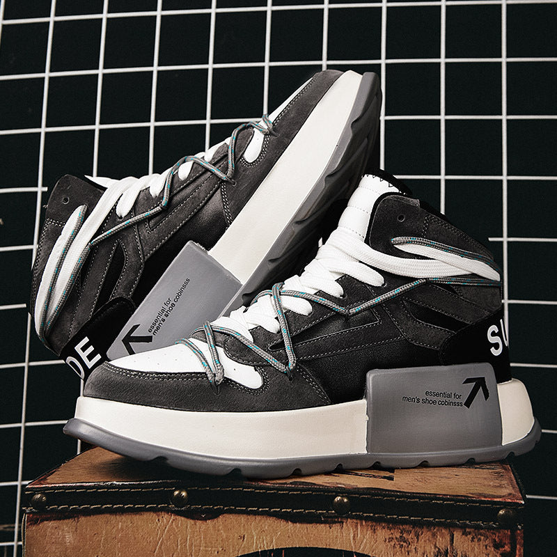 Herren Modische High-Top Sneakers mit innovativem Traktionsdesign