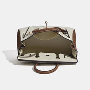 Jana | Damen Leder Schultertasche – Strukturierte Handtasche Rindsleder Crossbody für Büro 2026