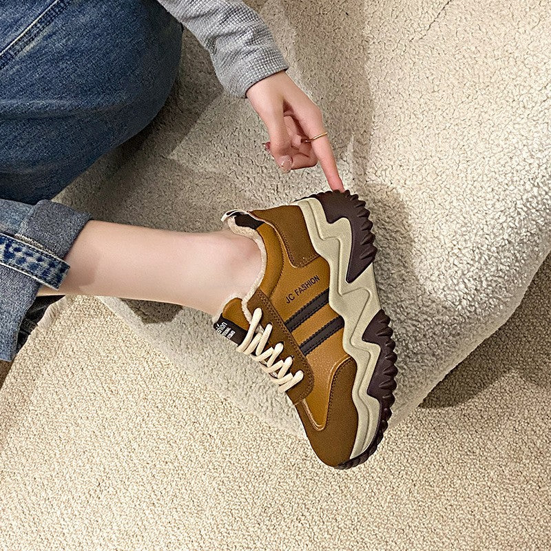 Damen modische Sneakers mit atmungsaktivem Mesh-Obermaterial und dämpfender Laufsohle