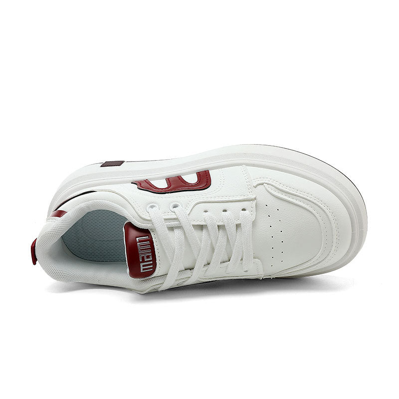 Damen Plateau Sneakers mit modernem Design und bequemer Dämpfung