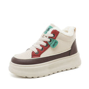 Damen High-Top Sneakers mit kuscheligem Innenfutter und rutschfester Sohle
