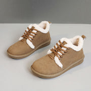 Damen gemütliche Sneaker mit kuscheligem Innenfutter