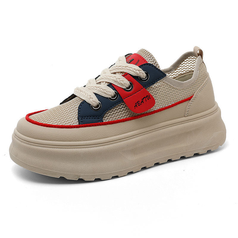 Damen Sportliche Sneakers mit atmungsaktiver Mesh-Oberfläche und dämpfender Laufsohle