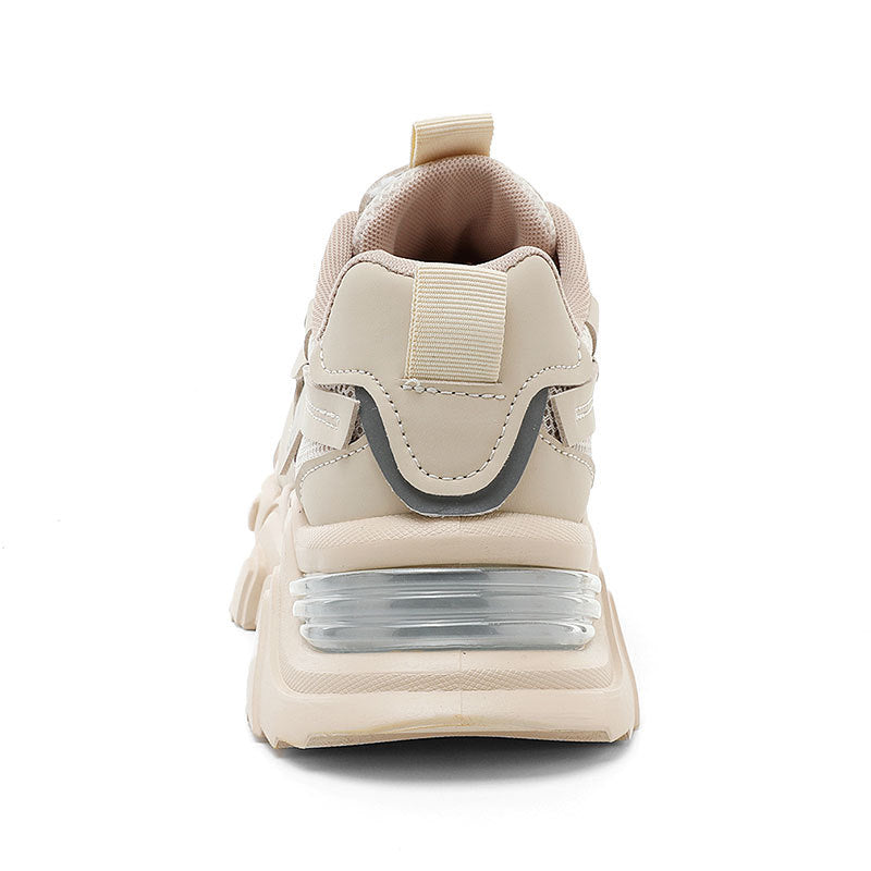 Damen Sportliche Chunky Sneaker mit atmungsaktivem Mesh-Obermaterial
