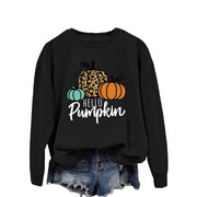 Damen Sweatshirt mit kreativem Herbstmotiv und lässigem Schnitt