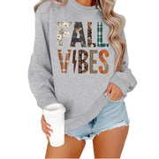Damen Sweatshirt mit grafischem Aufdruck und bequemem Schnitt