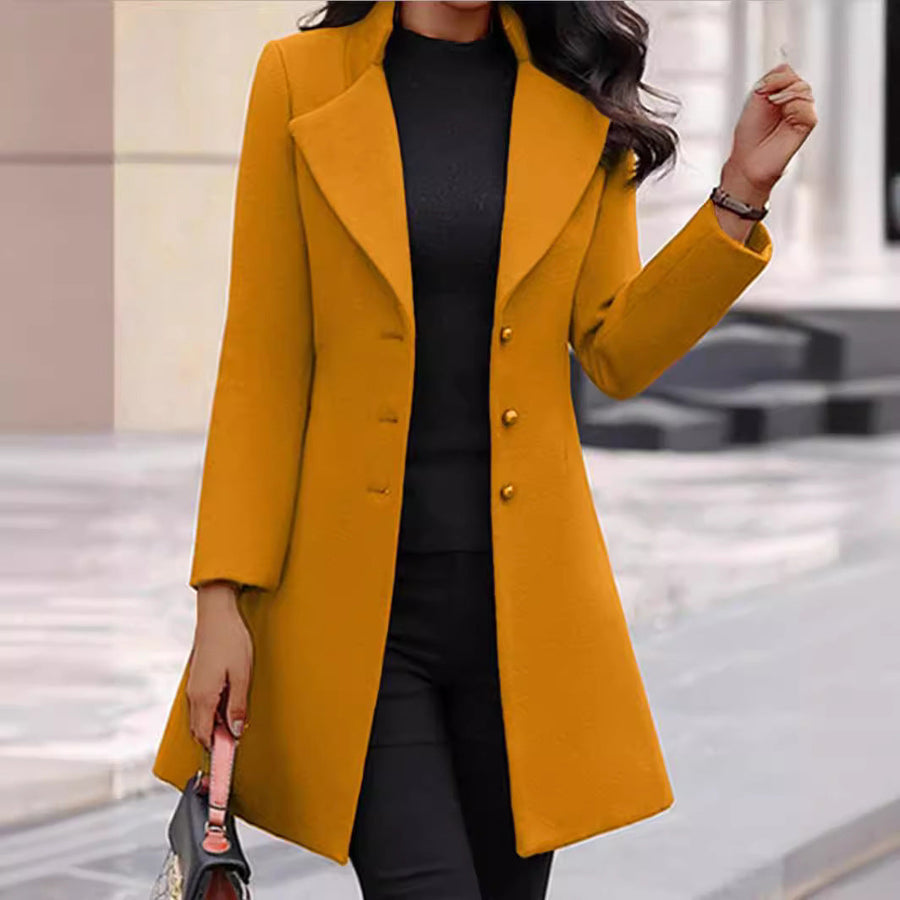 Damen Eleganter und zeitloser Mantel