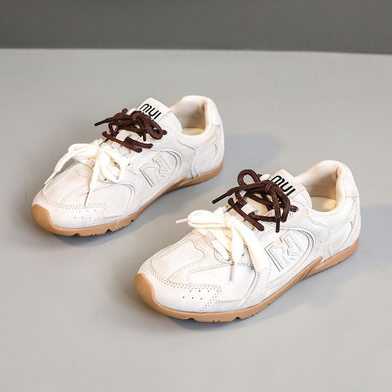 Damen sportliche Freizeitschuhe mit atmungsaktiver Mesh-Oberfläche und dämpfender Laufsohle
