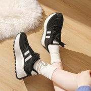 Damen Sportliche High-Top Sneakers mit gefüttertem Innenbereich