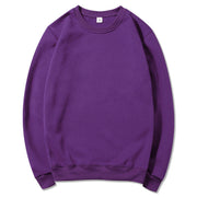 Damen Sweatshirt mit klassischem Rundhalsausschnitt und weichem Innenfutter