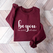 Damen Sweatshirt mit inspirierendem Motiv und motivierender Botschaft