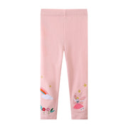 Mädchen Leggings mit verspieltem Feen- und Regenbogen-Design Drune