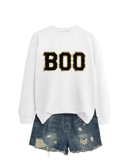 Damen Sweatshirt mit glitzerndem Aufdruck
