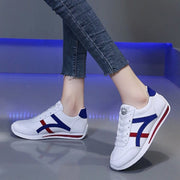 Damen Retro-Inspirierte Freizeitschuhe mit atmungsaktiver Lederoberfläche und bequemer Dämpfung Heidi-Mode
