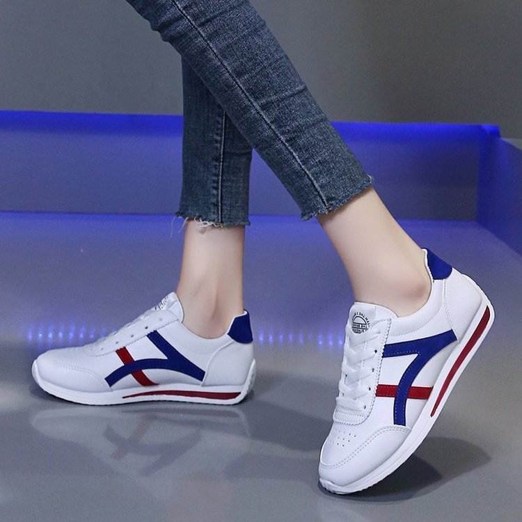 Damen Retro-Inspirierte Freizeitschuhe mit atmungsaktiver Lederoberfläche und bequemer Dämpfung Heidi-Mode